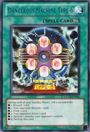 Image of Dangerous Machine Type-6 (Blue) (DL12-EN016) - Duelist League Promo Unlimited