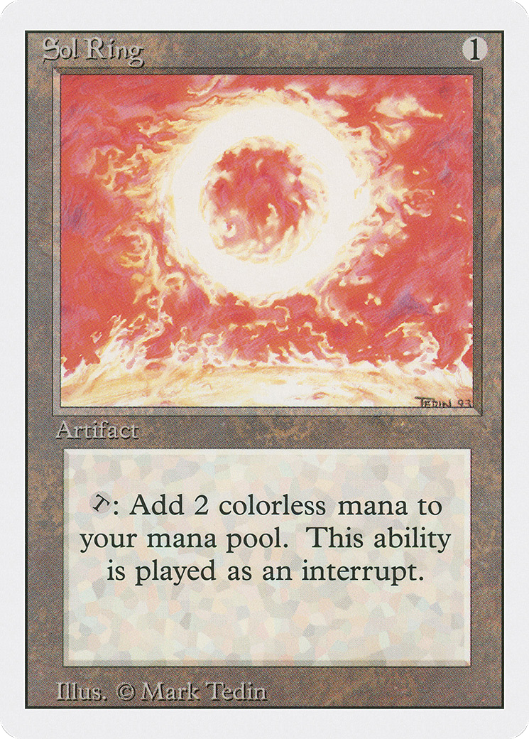 Image of Sol Ring (3ED-) - Revised Edition