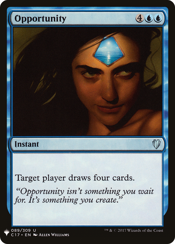 Image of Opportunity (C17) (LIST-C17-89) - The List