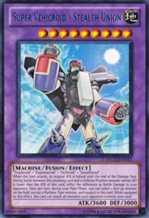 Image of Super Vehicroid - Stealth Union (Blue) (DL12-EN011) - Duelist League Promo Unlimited