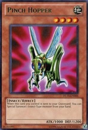 Image of Pinch Hopper (Green) (DL13-EN006) - Duelist League Promo Unlimited