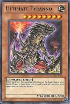 Image of Ultimate Tyranno (Blue) (DL13-EN010) - Duelist League Promo Unlimited