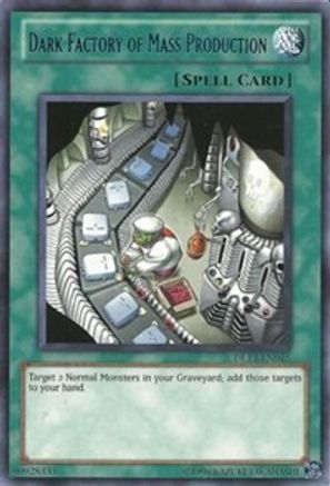 Image of Dark Factory of Mass Production (Blue) (DL13-EN015) - Duelist League Promo Unlimited