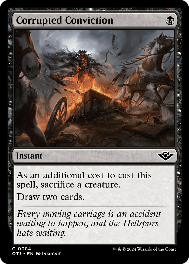 Image of Corrupted Conviction (OTJ-084) - Outlaws of Thunder Junction