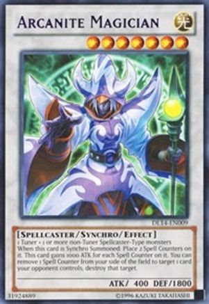 Image of Arcanite Magician (Purple) (DL14-EN009) - Duelist League Promo Unlimited