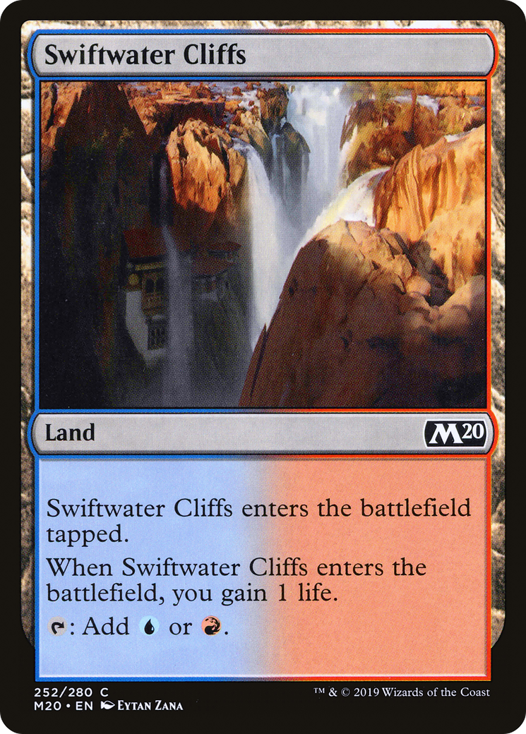 Image of Swiftwater Cliffs (M20-252) - Core Set 2020