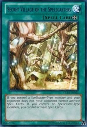 Image of Secret Village of the Spellcasters (Blue) (DL14-EN013) - Duelist League Promo Unlimited