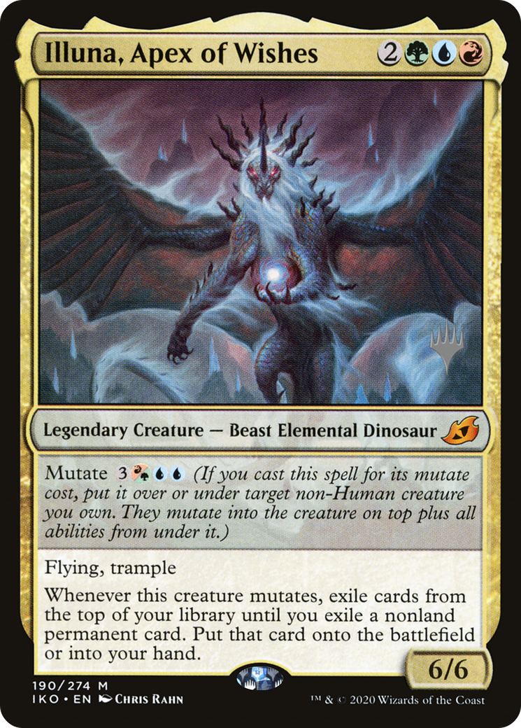 Image of Illuna, Apex of Wishes (PPIKO-190P) - Ikoria: Lair of Behemoths Promos Foil