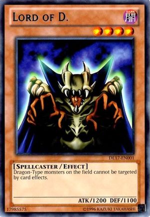 Image of Lord of D. (Blue) (DL17-EN001) - Duelist League Promo Unlimited