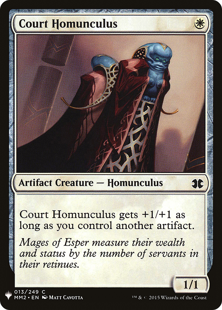 Image of Court Homunculus (LIST-MM2-13) - The List