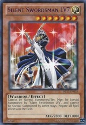 Image of Silent Swordsman LV7 (Purple) (DL17-EN003) - Duelist League Promo Unlimited