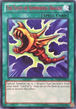 Image of The Flute of Summoning Dragon (Red) (DL17-EN013) - Duelist League Promo Unlimited