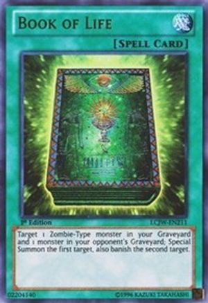 Image of Book of Life (Green) (DL17-EN014) - Duelist League Promo Unlimited