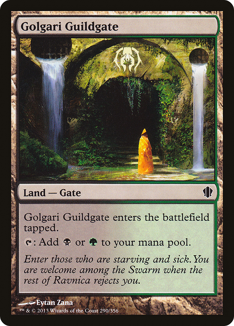 Image of Golgari Guildgate (C13-290) - Commander 2013