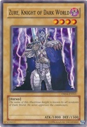 Image of Zure, Knight of Dark World (DR04-EN061) - Dark Revelation Volume 4 Unlimited