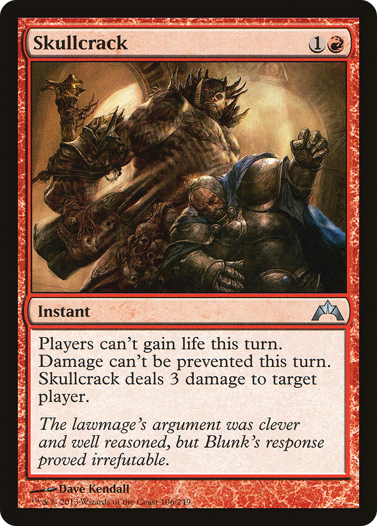 Image of Skullcrack (GTC-106) - Gatecrash
