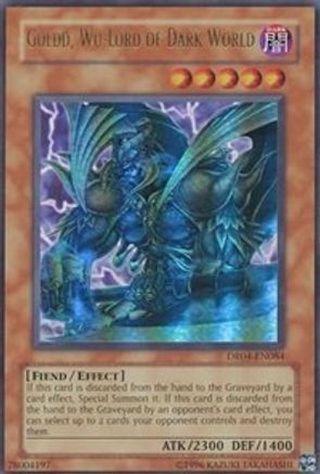 Image of Goldd, Wu-Lord of Dark World (DR04-EN084) - Dark Revelation Volume 4 Unlimited