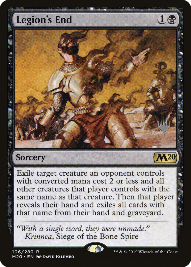 Image of Legion's End (PPM20-106P) - Core Set 2020 Promos Foil