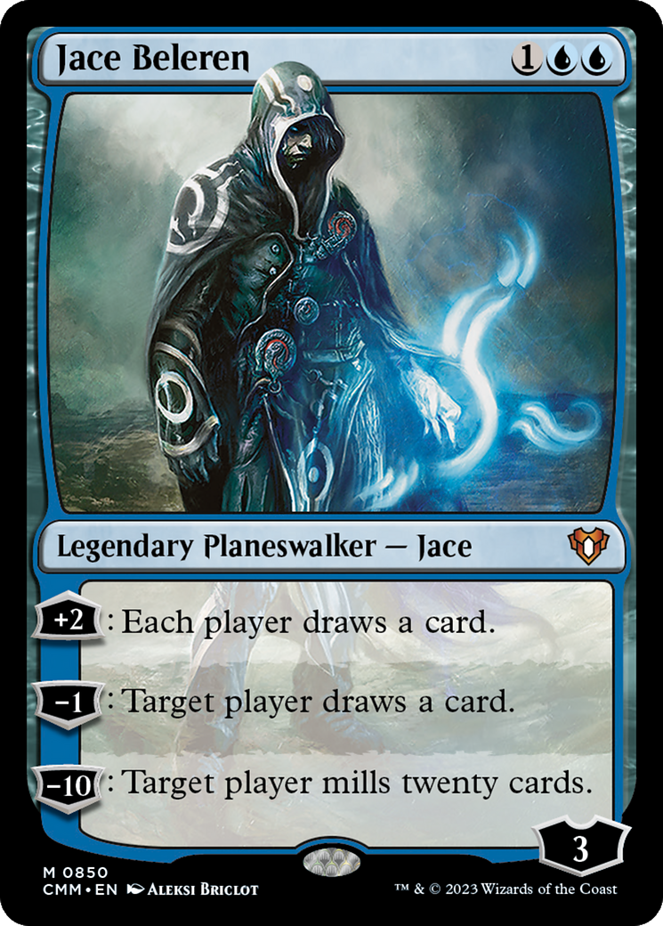 Image of Jace Beleren (CMM-850) - Commander Masters