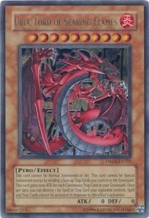 Image of Uria, Lord of Searing Flames (DR04-EN121) - Dark Revelation Volume 4 Unlimited