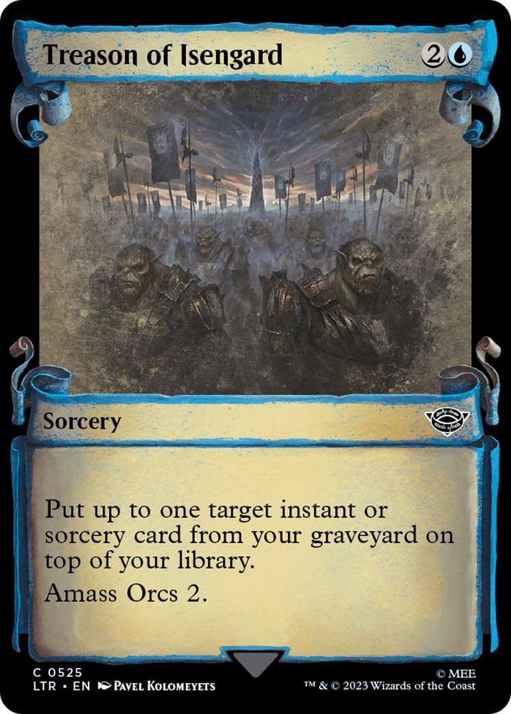 Image of Treason of Isengard (Showcase Scrolls) (LTR-525) - The Lord of the Rings: Tales of Middle-earth: (Showcase)