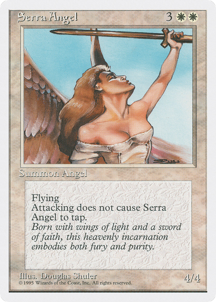 Image of Serra Angel (4ED-) - Fourth Edition