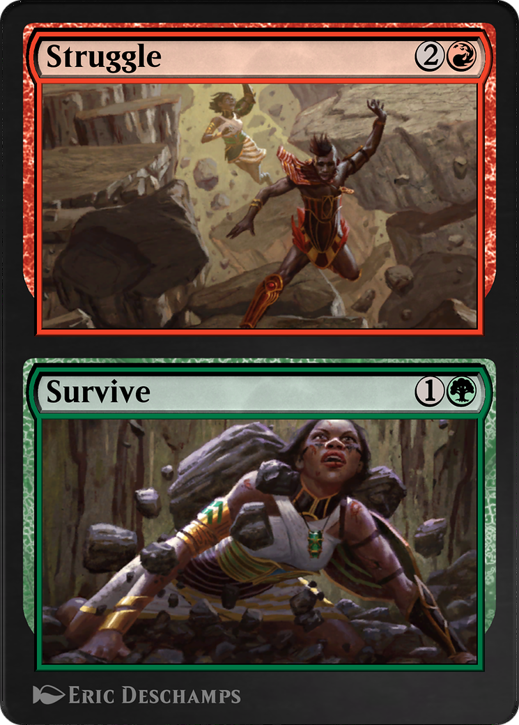 Image of Struggle // Survive (AKR-265) - Amonkhet Remastered