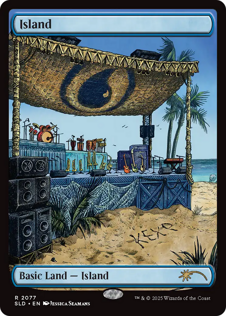 Image of Island (2077) (SLD-2077) - Secret Lair Drop