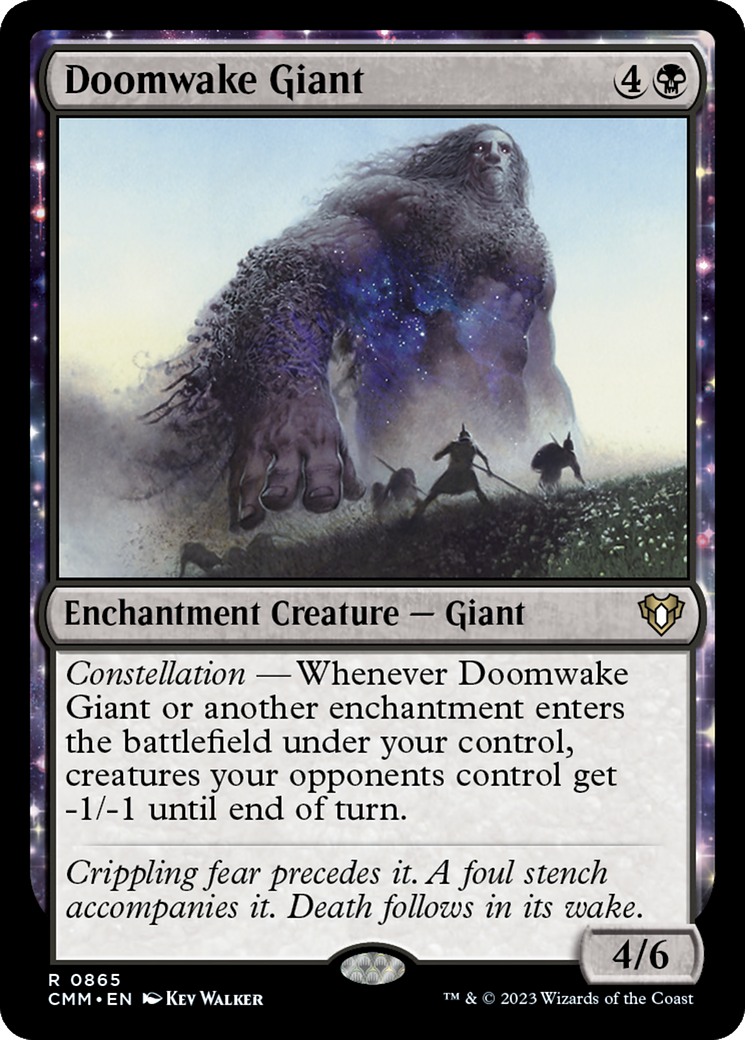 Image of Doomwake Giant (CMM-865) - Commander Masters: (enchantment)