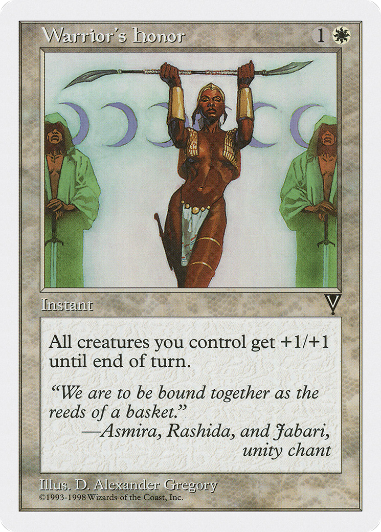 Image of Warrior's Honor (ATH-082) - Anthologies