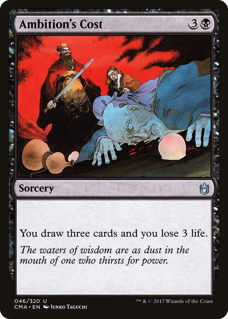 Image of Ambition's Cost (CMA-046) - Commander Anthology