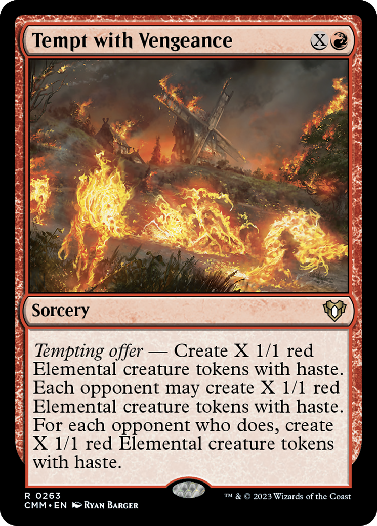 Image of Tempt with Vengeance (CMM-263) - Commander Masters