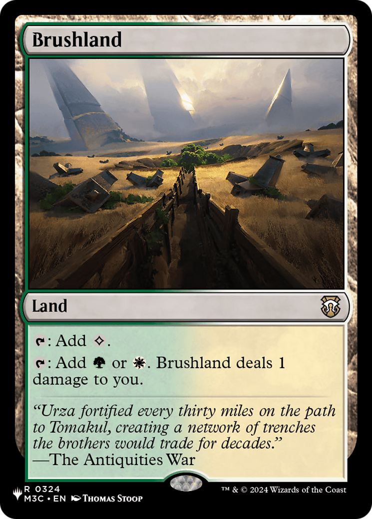 Image of Brushland (LIST-M3C-324) - The List