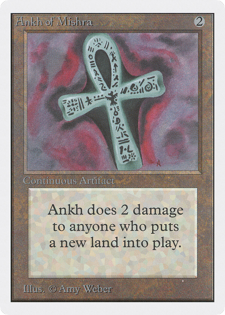 Image of Ankh of Mishra (2ED-) - Unlimited Edition