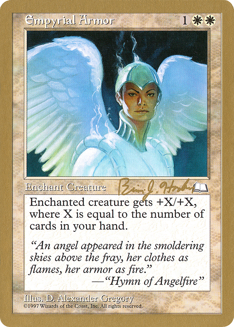 Image of Empyrial Armor - 1998 Brian Hacker (WTH) (WCD-) - World Championship Decks 1998