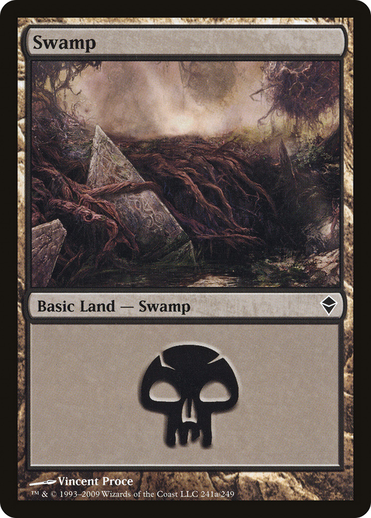 Image of Swamp (241a) (ZEN-241A) - Zendikar