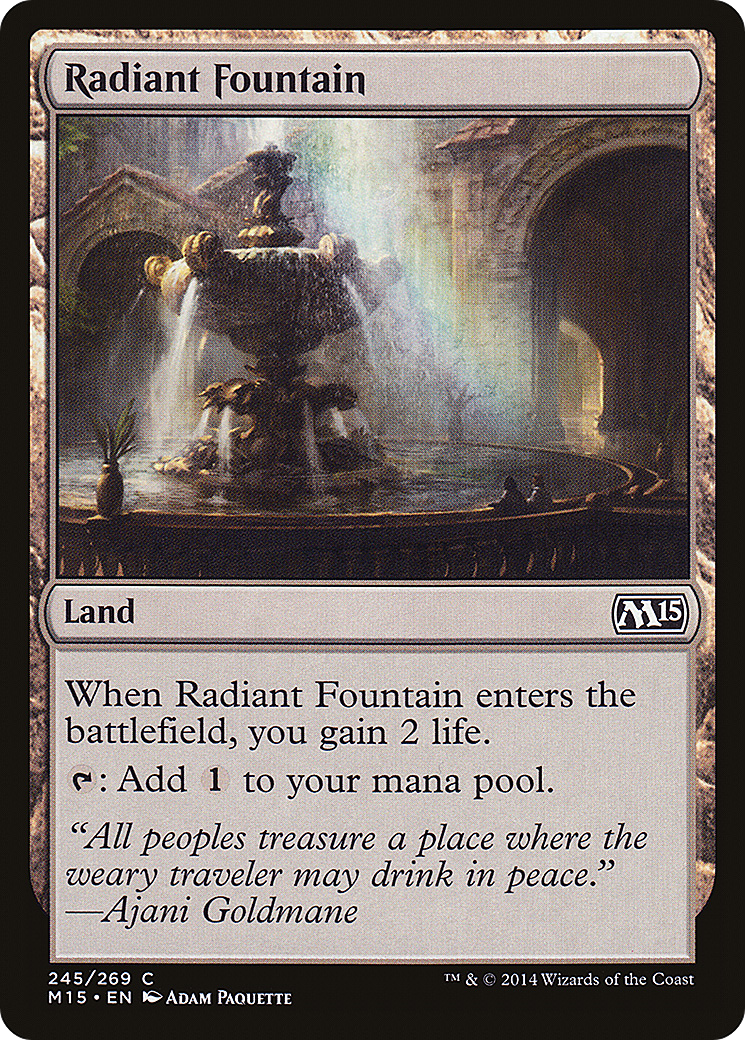Image of Radiant Fountain (M15-245) - Magic 2015