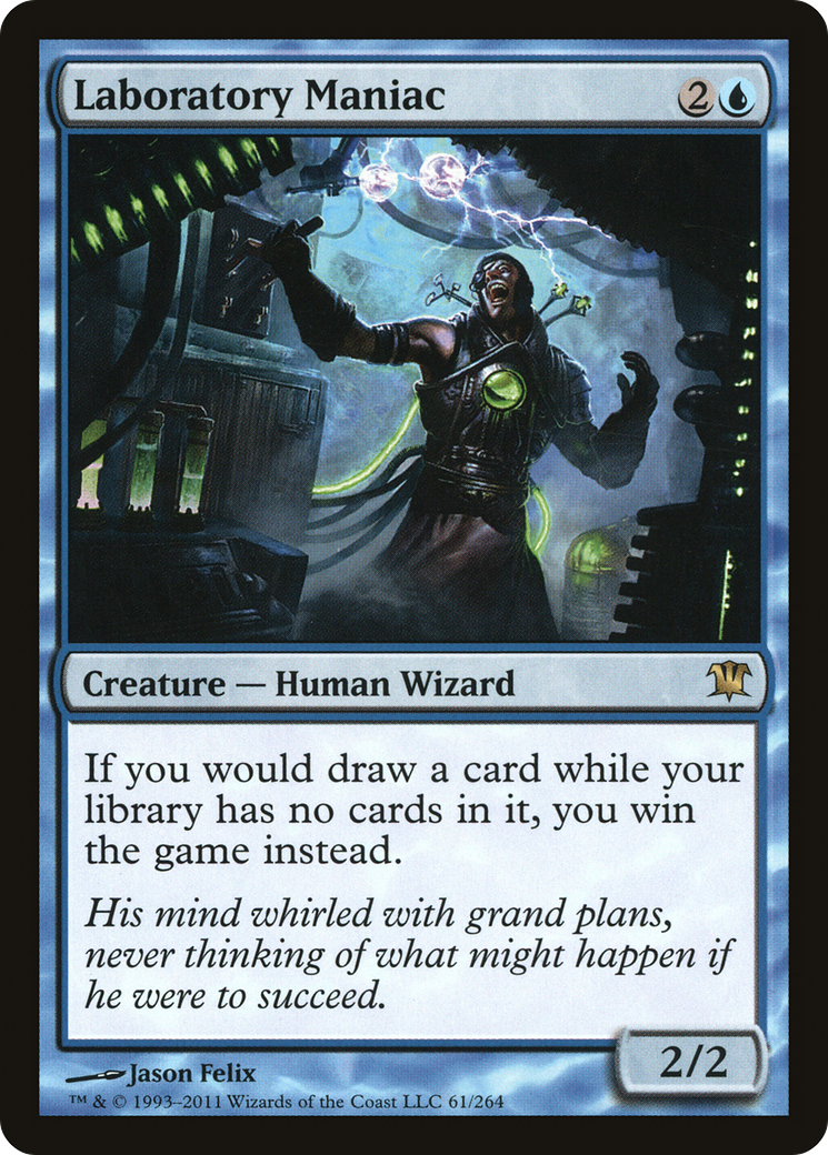 Image of Laboratory Maniac (ISD-061) - Innistrad Foil