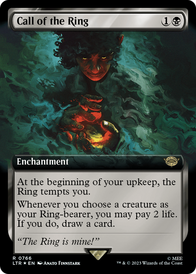 Image of Call of the Ring (Extended Art) (Surge Foil) (LTR-766) - The Lord of the Rings: Tales of Middle-earth: (Extended Art) Foil
