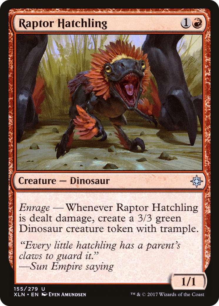 Image of Raptor Hatchling (XLN-155) - Ixalan