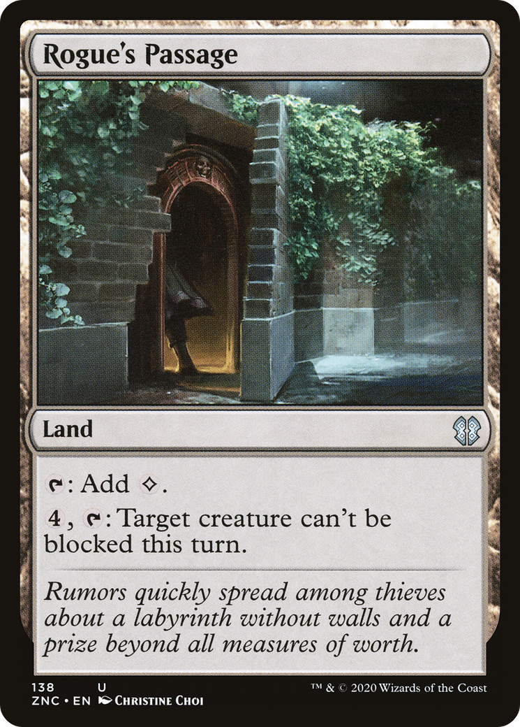 Image of Rogue's Passage (ZNC-138) - Zendikar Rising Commander