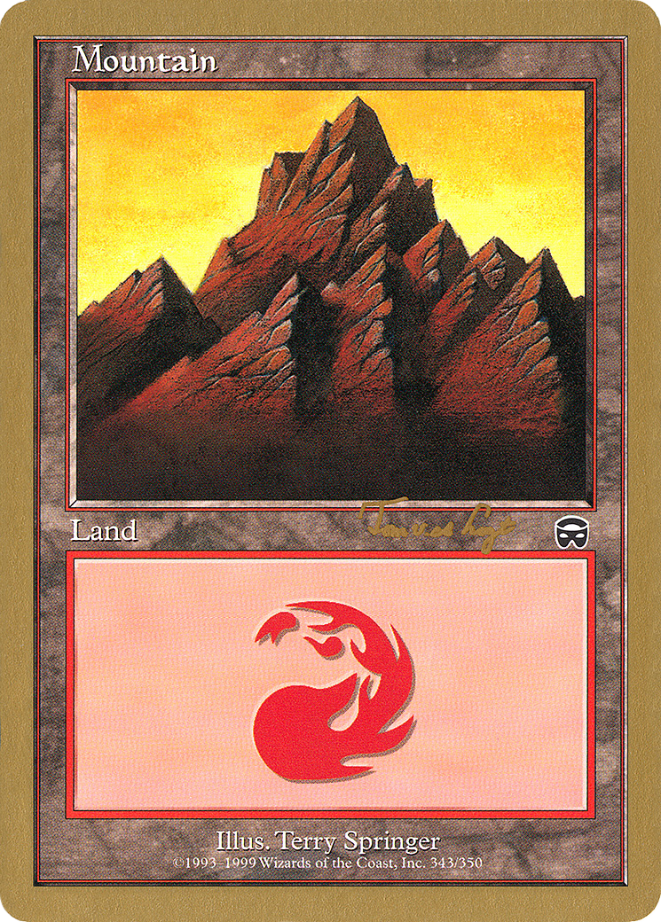 Image of Mountain (343) - 2001 Tom van de Logt (MMQ) (WCD-) - World Championship Decks 2001