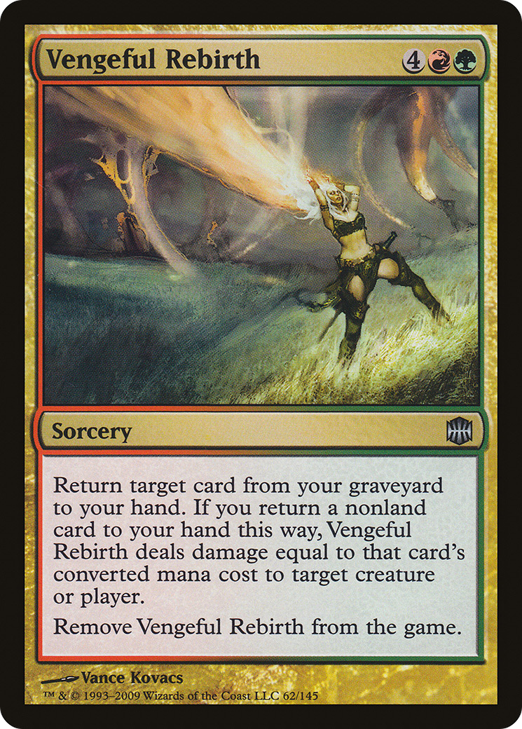 Image of Vengeful Rebirth (ARB-062) - Alara Reborn