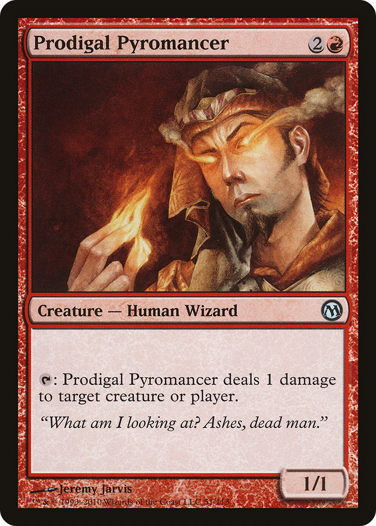 Image of Prodigal Pyromancer (DPA-051) - Duels of the Planeswalkers