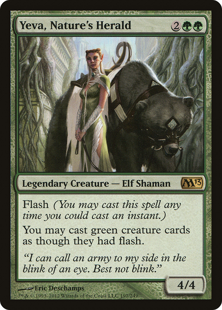 Image of Yeva, Nature's Herald (M13-197) - Magic 2013