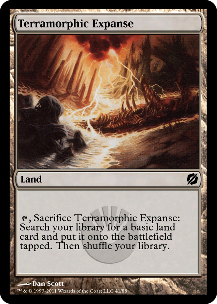 Image of Terramorphic Expanse (TD2-041) - Duel Decks: Mirrodin Pure vs. New Phyrexia