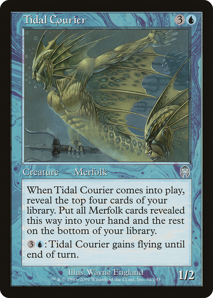 Image of Tidal Courier (APC-031) - Apocalypse Foil