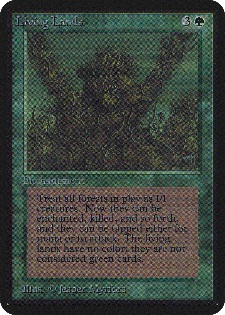 Image of Living Lands (LEA-) - Limited Edition Alpha