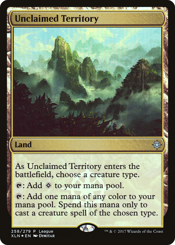 Image of Unclaimed Territory (LEP-258) - Ixalan Promos Foil