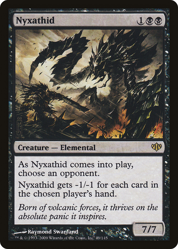 Image of Nyxathid (CON-049) - Conflux Foil